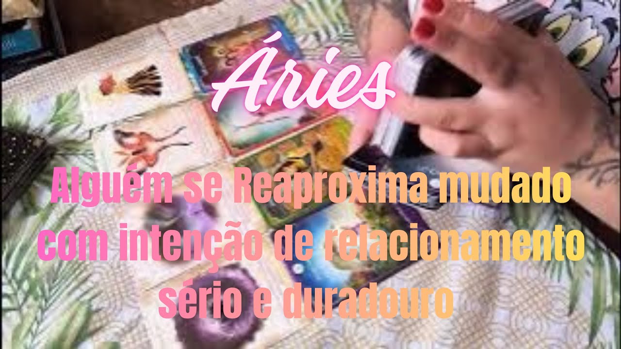 Áries ♈ Alguém se Reaproxima com intenção de relacionamento sério e sólido. Te ama muito 💖