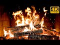 Christmas Fireplace No Music With Tranquil Fire Glow Rustling Flames For Cozy Winter Mornings 