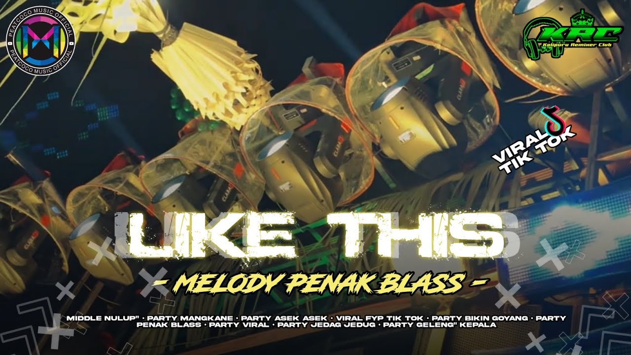 DJ PARTY LIKE THIS MELODY PENAK BLASS || VIRAL TIKTOK 🔥🔥🔥
