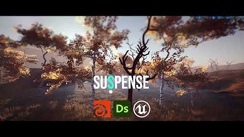 SUSPENSE ARPG. Houdini procedural tree generator. Substance designer. Unreal engine 5.3.