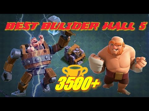 Best Builder Hall 5 Base After New ROASTER, NIGHT WITCH UPDATE! | CoC BH 5 Base - YouTube