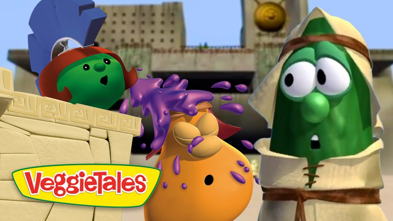 Joshua and the Battle of Jericho! 🙏 Josh and the Big Wall 🏰 VeggieTales