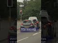 WATCH: Woman CRASHES HER CAR after ABUSING Nigel Farage