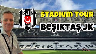 Stadium tour Beşiktaş JK, the Tüpraş Stadium. #Beşiktaş #istanbul #stadiumtour