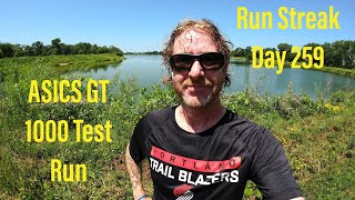 Run Streak Day 259 - ASICS GT 1000 Test Run - Ironman 70.3 Training? - Grocery Haul + Thrifty Cent by Chris the Plant-Based Runner 96 views 11 months ago 12 minutes, 50 seconds