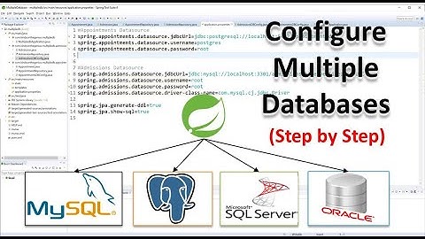 How to Configure Multiple Databases in Spring Boot for DB Per Service Microservices Architecture