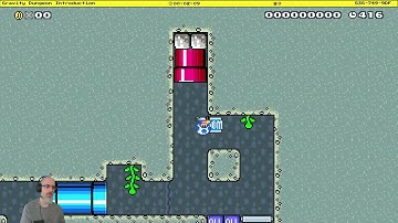 Gravity Dungeon Introduction by TomasKayas / S3S-749-9DF / Mario Maker 2 Puzzle solution