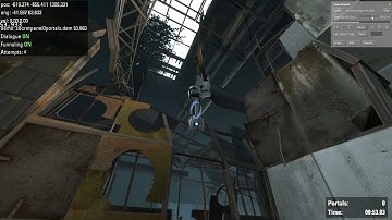 Portal 2 Least Portals - Secret Panel: 0 Portals