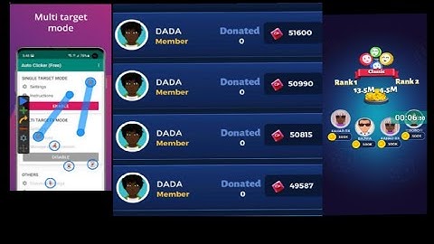 Ludo Star 2 Fastest Auto clicker setting 1 hour 2k cp and unlimited coins Trick 2023