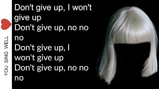 Video thumbnail of "Sia The Greatest ( Lyrics )"