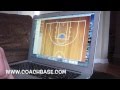 Creating basketball plays and drills with coachbase