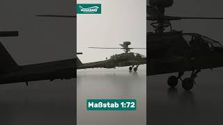 WINGSMO.com - Hobby Master British Army Boeing AH-64E Apache #reels #shortvideo #shorts #aviation