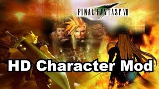 Final Fantasy VII (2012 Remake/Steam) - HD Character Model Mod