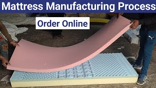 Order Mattress Online at Best Price! Mattress Manufacturing Process! Five Zone Foam Plus Latex