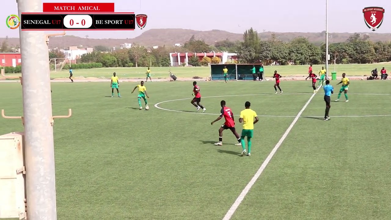 Highlights Match amical Sénégal U 17 VS Be Sport U17