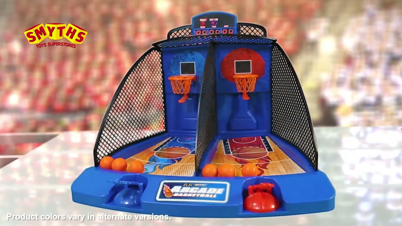 Electronic Arcade Basketball Neon Series - Smyths Toys 