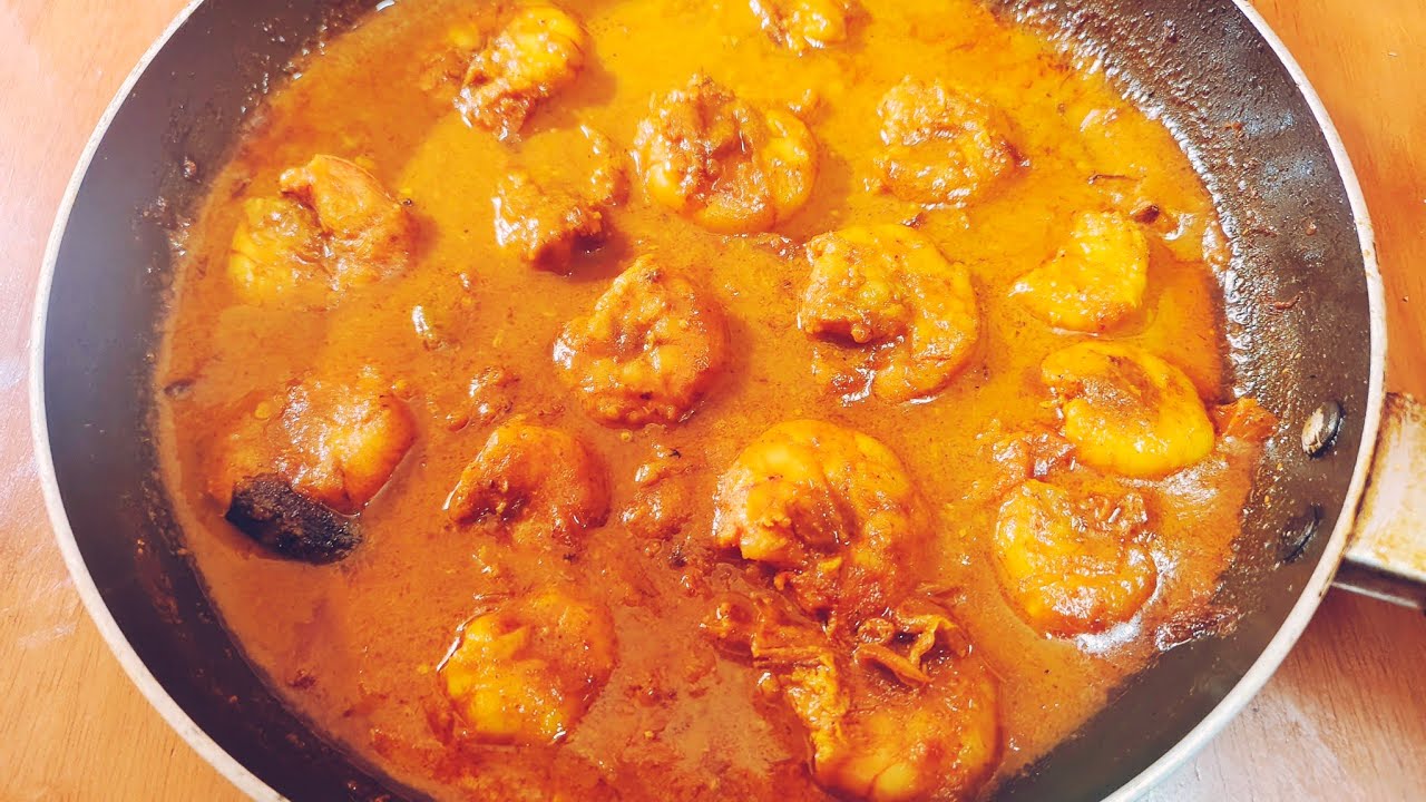 Prawn Malai Curry recipe in home style. 
