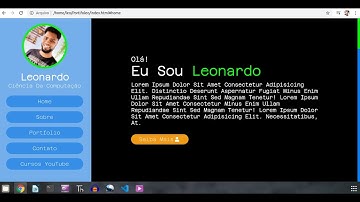 Tutorial Criando um Portfólio Responsivo  |   Seção CONTATO  |  Parte 08