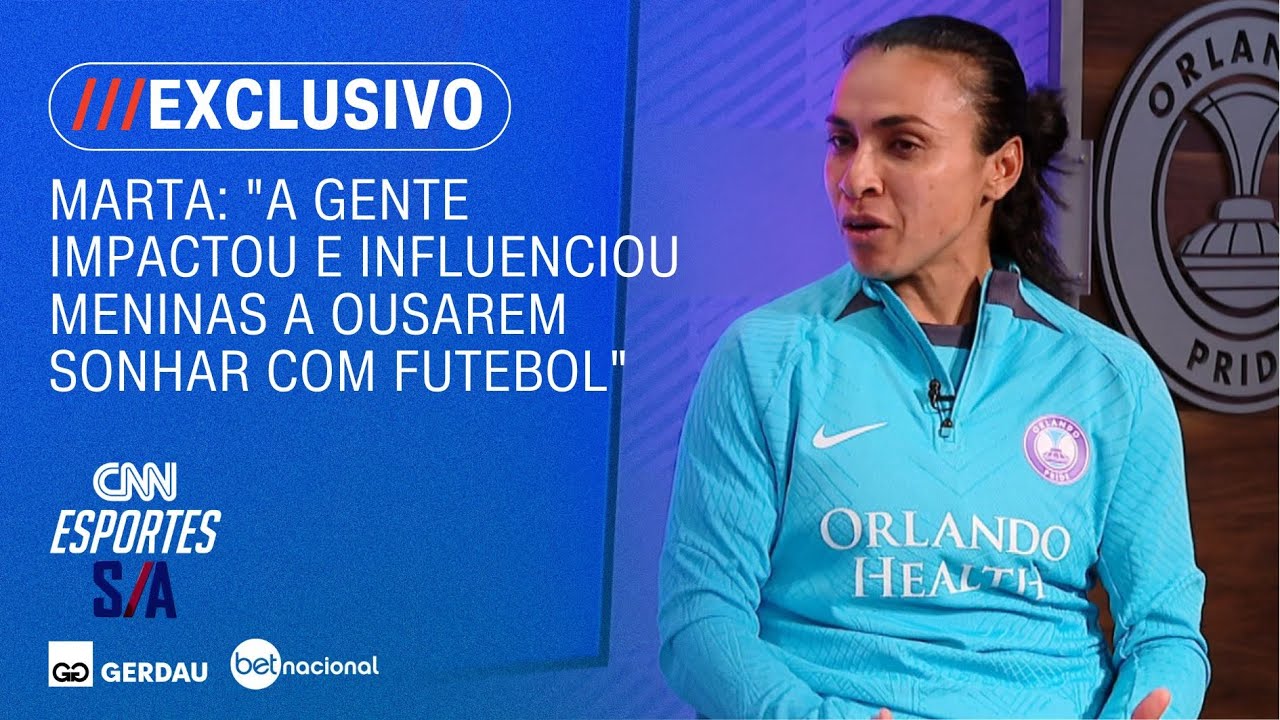 Marta: "A gente impactou e influenciou meninas a ousarem sonhar com futebol"