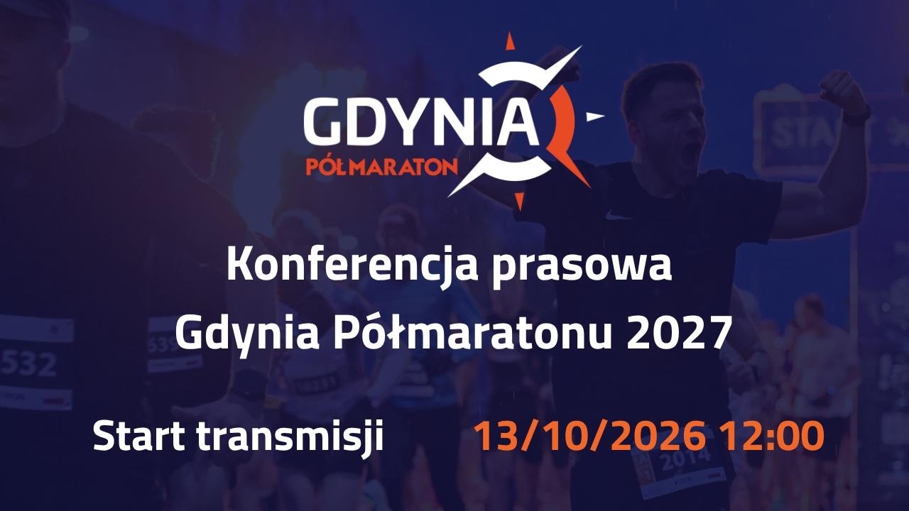 Konferencja prasowa Gdynia Półmaratonu 2027 - transmisja - YouTube