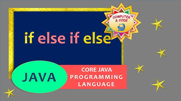 if else if else / else if ladder statement in JAVA || learn CORE JAVA in 30 days @ 5k
