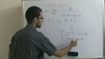 Trig. - Application on the trigonometric rules for the double of an angle - Abdallah Reda el Sayed