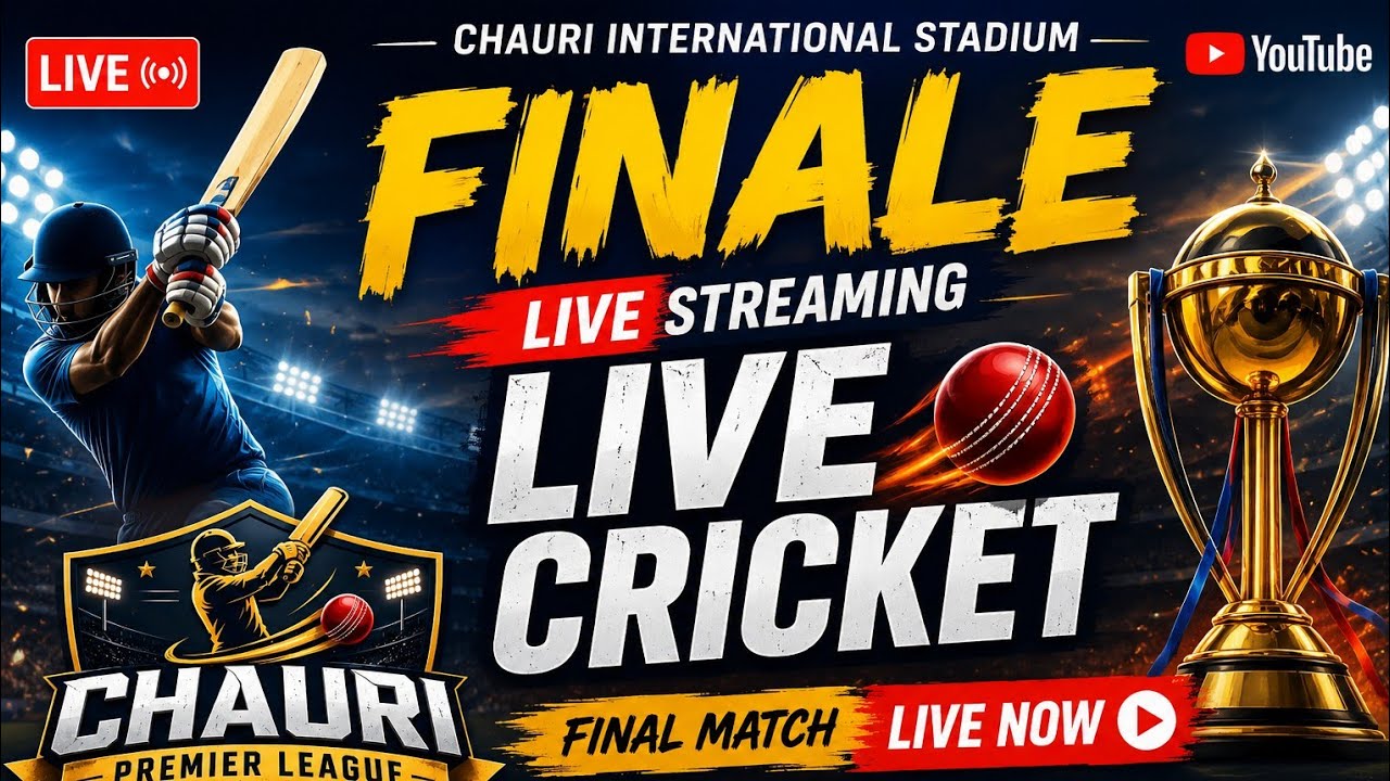 live streaming finale match in chauri international stadium ( fearless 11 vs star 11 ) ☠️