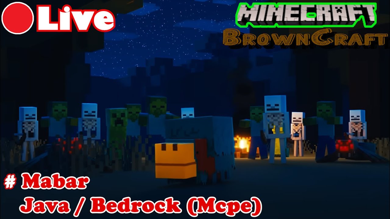 Mabar Java & Mcpe Di Server Gratis Yuk Sini !! Live Minecraft Indonesia ...