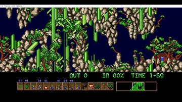 Lemmings custom - "Crystal caves" by Wihu61 ( Superlemmini version )