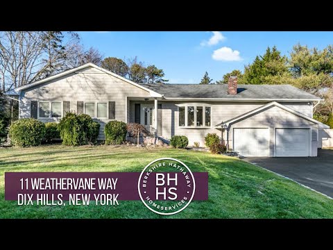 11 Weathervane Way, Dix Hills, NY home video tour