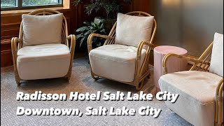 Room Tour & Hotel Review | Radisson Hotel Salt Lake City #review #hotel #travel
