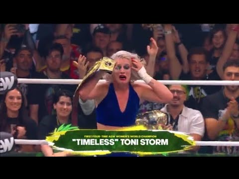 "Timeless" Toni Storm Wins The AEW Women's World Title - AEW Grand Slam