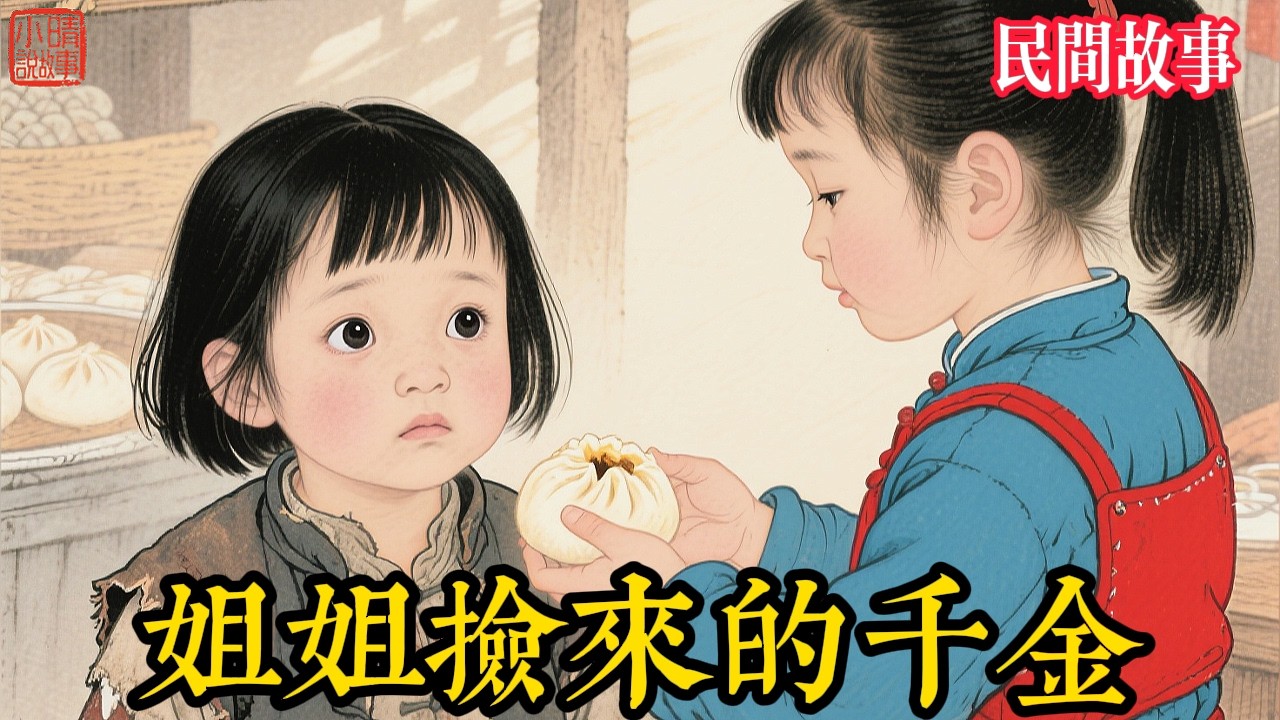 包子鋪收留6歲「小賊女」，鄰居嘲諷是掃把星，半年後富商帶萬兩黃金堵門，老闆娘嚇傻：「她竟是...」#民间故事 #故事頻道 #听书 #民間故事 #有聲書 #說書 #睡前故事 #情感