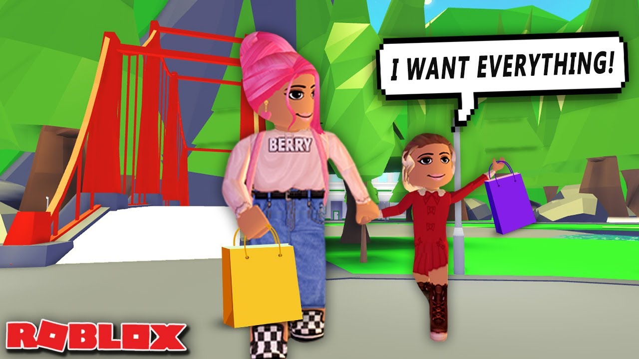 Spoiling My Daughter For 24 Hours In Adopt Me Roblox Roleplay