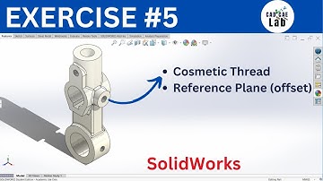 Idler Arm Exercise | SolidWorks for Beginners | Exercise #5