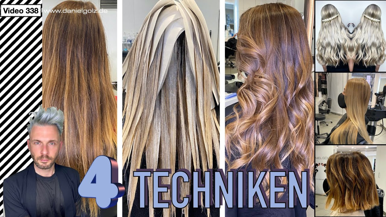 Wie Bekommt Man Haarfarbe Von Den Fingernägeln Ab 4 Haarfärbe - Techniken - YouTube