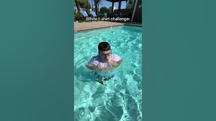 I did the white t shirt challenge 😭 #viral