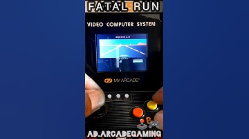 Atari Fatal Run [Level 1] My Arcade Atari Micro Player Pro