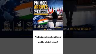 🇮🇳 PM Modi Arrives at G7 Summit 2026 #PMModi #G7Summit2026 #India #WorldNews