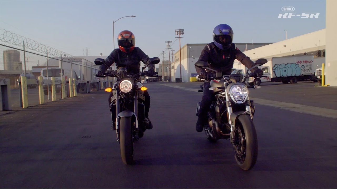 SHOEI RF-SR - YouTube