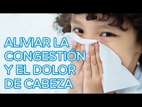 Vídeo: Congestión En Niños Pequeños: Cómo Aliviarla