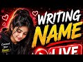 Fastest Calligraphy writing Name challenge live