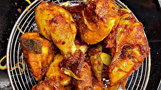 AYAM GORENG KUNYIT yang terlajak SEDAP hanya dengan 3 bahan