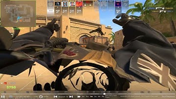 Tilting faceit players with a 1v5 (enemy POV)