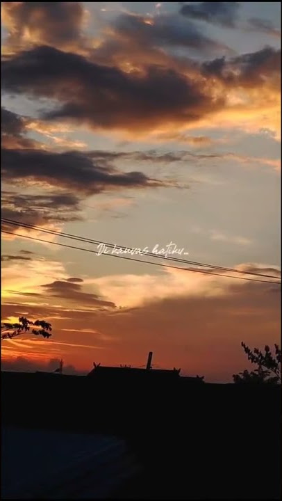 Story WA Lara - Dialog Senja