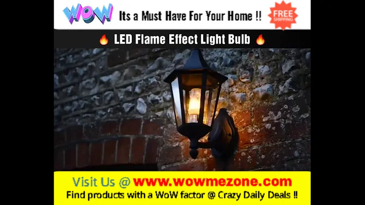 Flame Effect Light Led  2019 Best fire led bulb