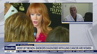 Kathy Griffin diagnosed with stage one lung cancer; gets surgery on left lung