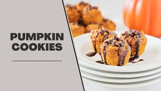 Easy, Soft Pumpkin Cookie Bites (with 3 Ingredients!)
