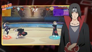 Itachi Uchiha [ Akatsuki ] PvP Gameplay | Naruto Mobile