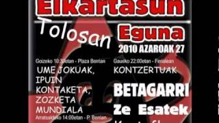 Video thumbnail of "Azaroak 27, Elkartasun Eguna Tolosan"